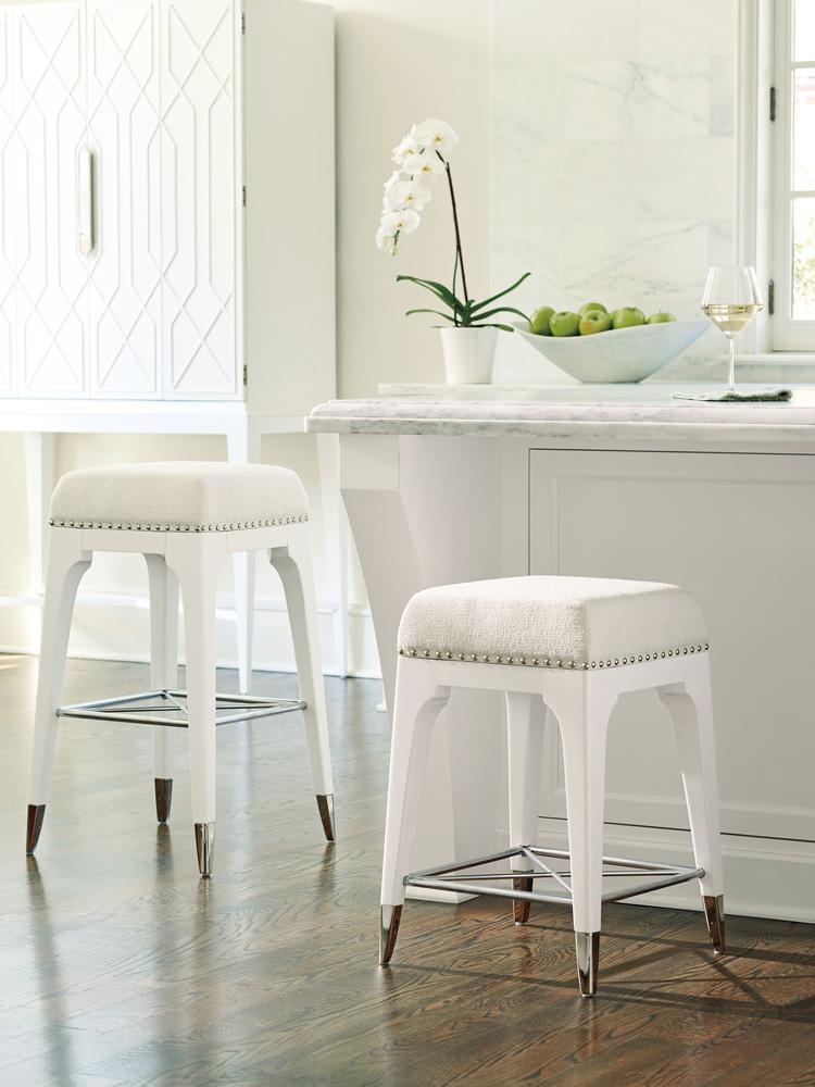 Lexington - Avondale Northbrook Bar Stool, Alabaster - 415-896-01 veiw 2