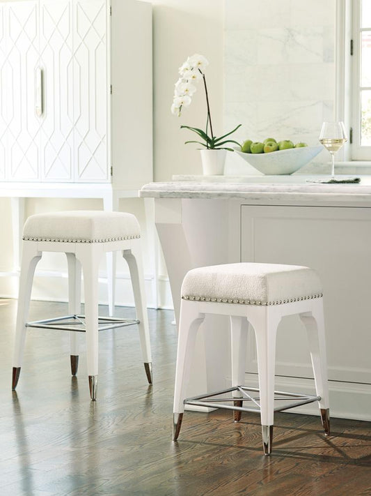 Lexington - Avondale Northbrook Counter Stool, Alabaster - 415-895-01 veiw 2