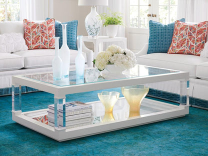Lexington - Avondale Riverdale Cocktail Table, Alabaster - 415-945 veiw 2