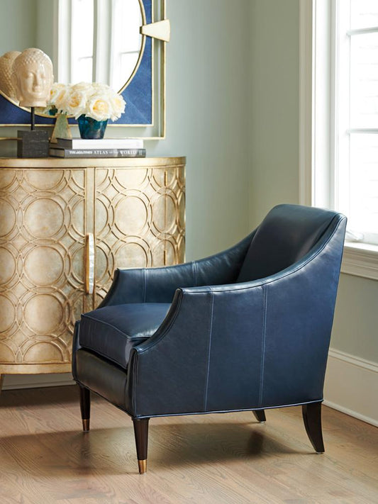 Lexington - Carlyle Kerney Leather Chair, Kensington - LL7573-11-40 veiw 2