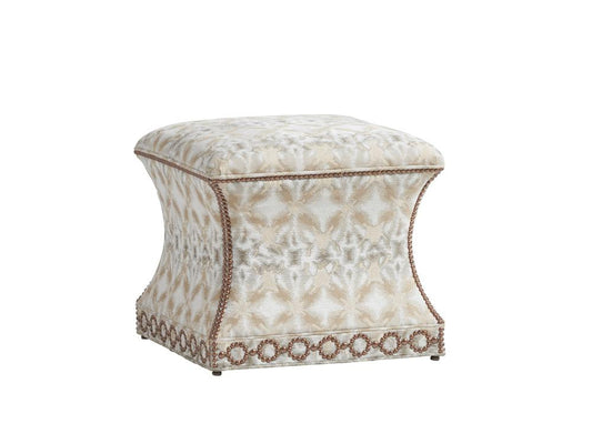 Lexington - Carlyle Merino Ottoman, Beige - 1844-25-41 veiw 1