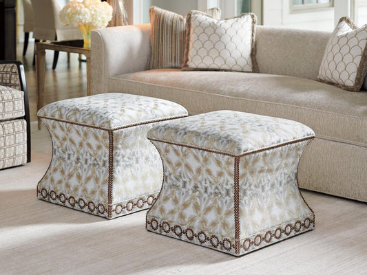 Lexington - Carlyle Merino Ottoman, Beige - 1844-25-41 veiw 2