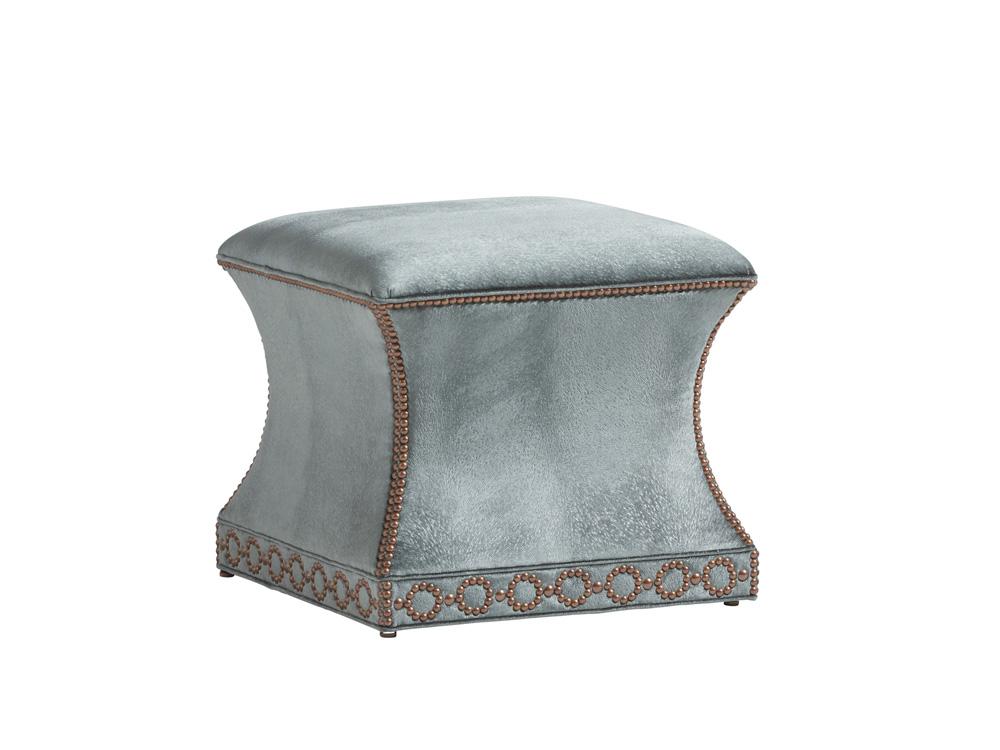Lexington - Carlyle Merino Ottoman, Gray - 1844-25-40 veiw 1