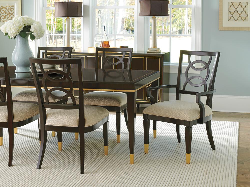 Lexington - Carlyle Pierce Upholstered Side Chair, Ritz - 736-880-01 veiw 3