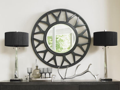 Lexington - Carrera Esprit Round Mirror, Carbon Gray - 911-201 veiw 2