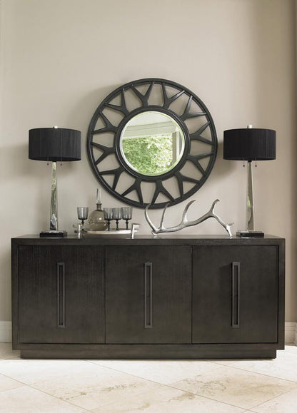 Lexington - Carrera Esprit Round Mirror, Carbon Gray - 911-201 veiw 3