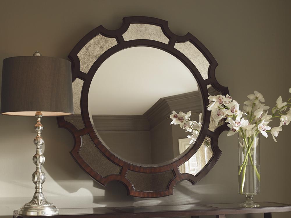 Lexington - Kensington Place Del Mar Round Mirror - 708-201 veiw 2
