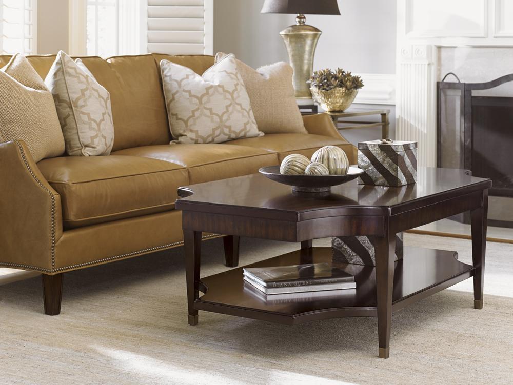 Lexington - Kensington Place Richmond Rectangular Cocktail Table - 708-945 veiw 4
