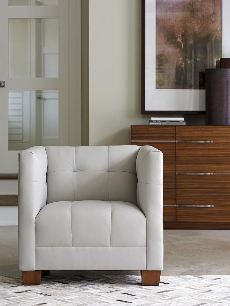 Lexington - Kitano Emilia Leather Chair - LL7232-11-40 veiw 2