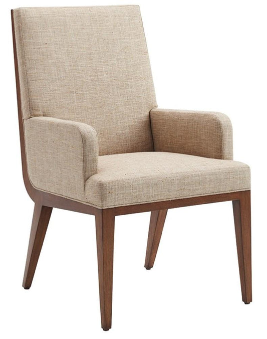 Lexington - Kitano Marino Upholstered Arm Chair Beige - 734-881-01 veiw 1