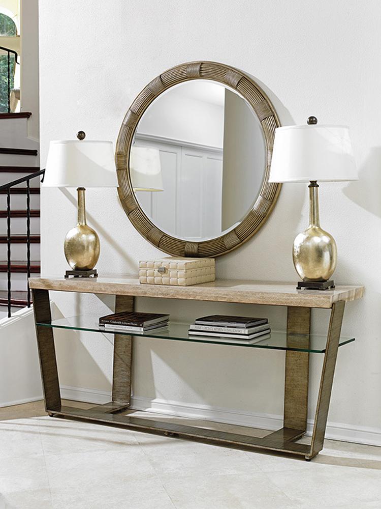 Lexington - Laurel Canyon Beverly Round Mirror - 721-201 veiw 3