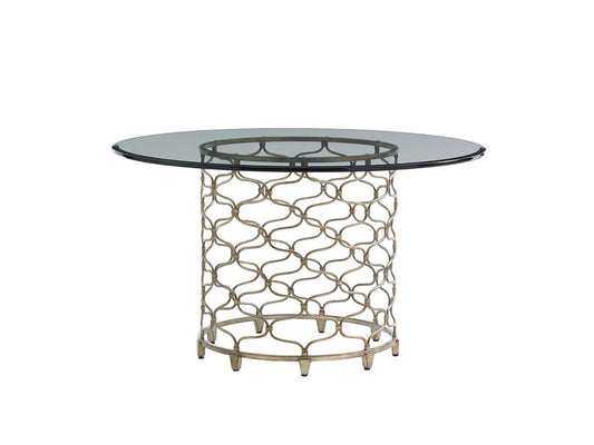 Lexington - Laurel Canyon Bollinger Round Dining Table With 54-Inch Glass Top - 721-875-54C veiw 1