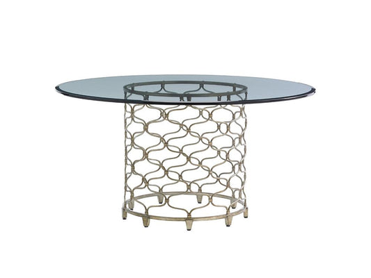 Lexington - Laurel Canyon Bollinger Round Dining Table With 60-Inch Glass Top - 721-875-60C veiw 1