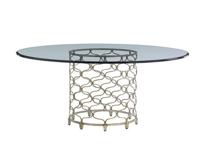 Lexington - Laurel Canyon Bollinger Round Dining Table With 72-Inch Glass Top - 721-875-72C veiw 1