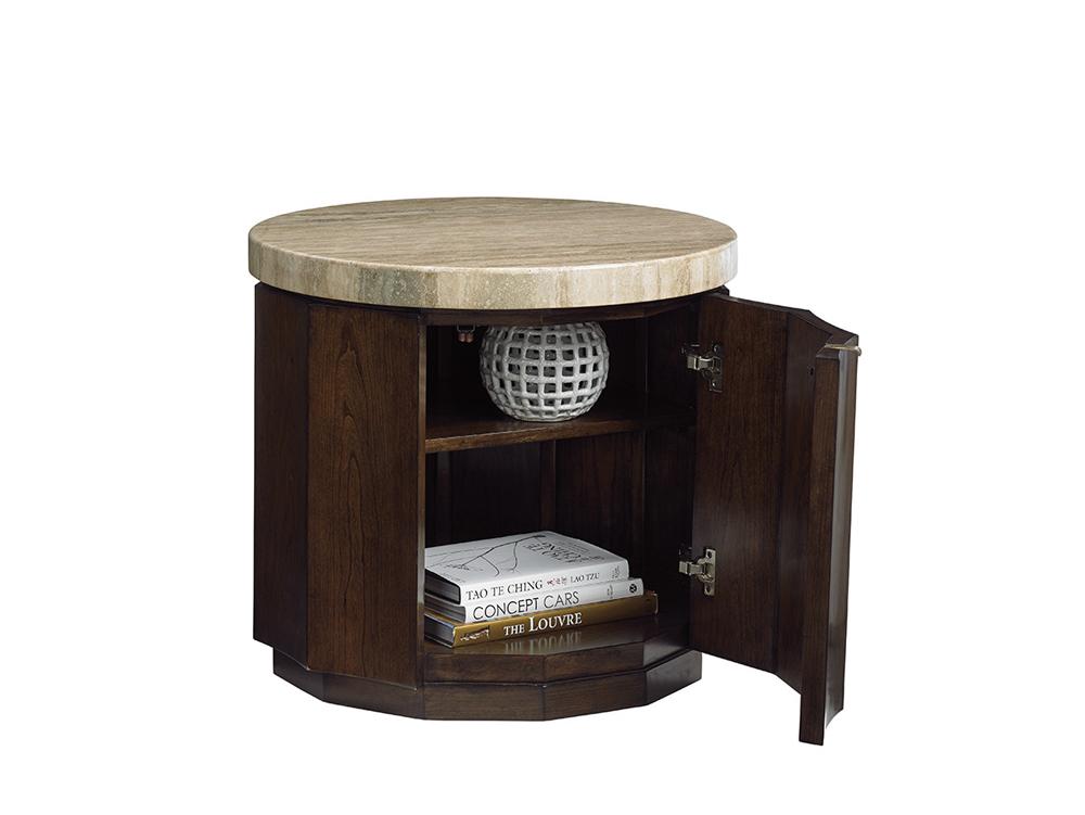 Lexington - Laurel Canyon Glendora Drum Table - 721-950 veiw 2