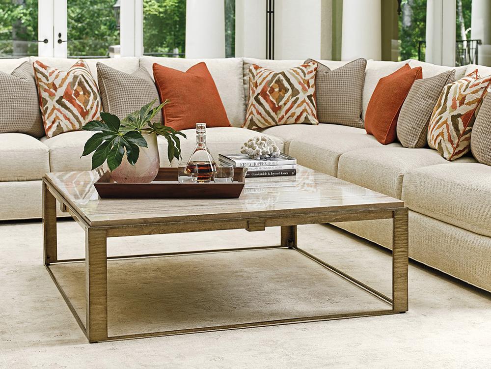 Lexington - Laurel Canyon Stone Canyon Cocktail Table - 721-943 veiw 3