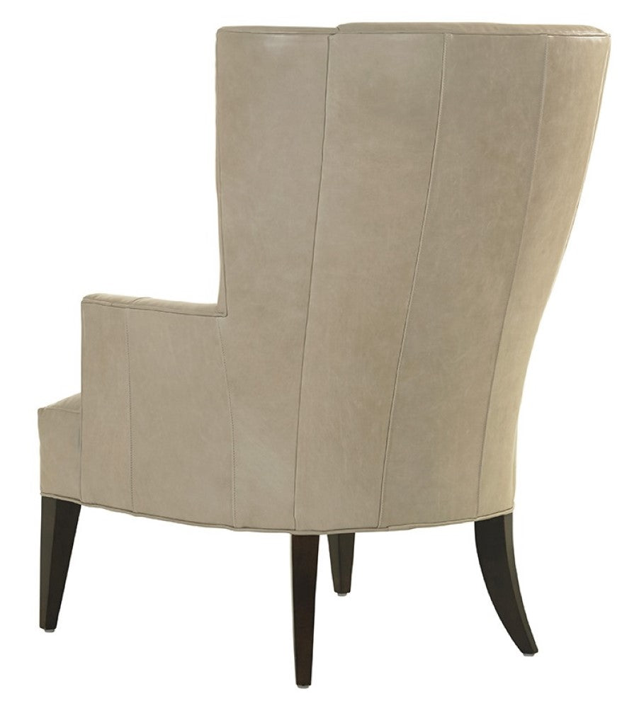 Lexington - MacArthur Park Brockton Leather Wing Chair - LL7658-11-40 veiw 3