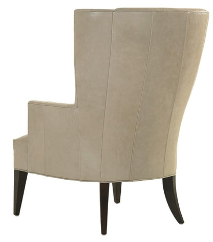 Lexington - MacArthur Park Brockton Leather Wing Chair - LL7658-11-40 veiw 3