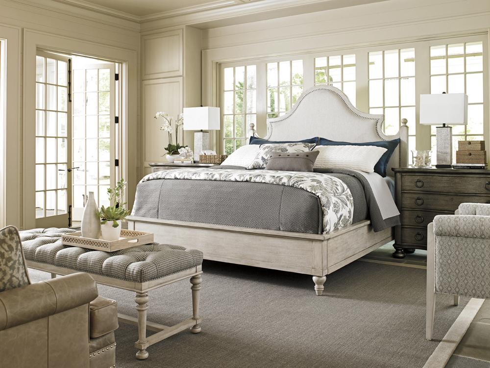 Lexington - Oyster Bay Arbor Hills Queen Upholstered Bed - 714-143C veiw 2