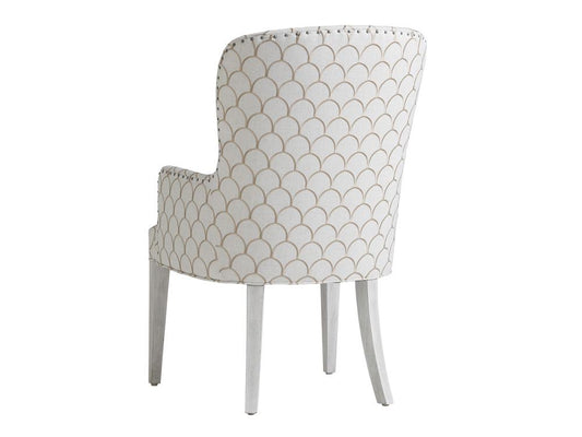 Lexington - Oyster Bay Baxter Upholstered Arm Chair, Oyster - 714-883-42 veiw 2