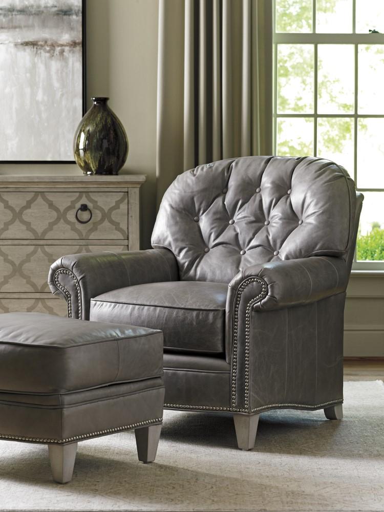 Lexington - Oyster Bay Bayville Leather Chair - LL7935-11-40 veiw 3