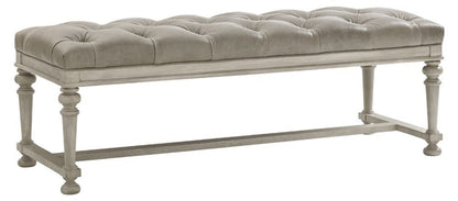 Lexington - Oyster Bay Bellport Leather Bed Bench - LL1773-25-40 veiw 1