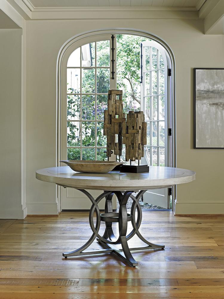 Lexington - Oyster Bay Calerton Round Dining Table - 714-875C veiw 5