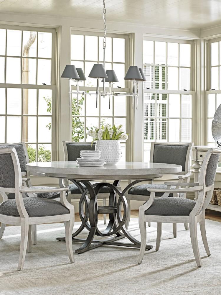 Lexington - Oyster Bay Eastport Arm Chair Gray - 714-881-40 veiw 2