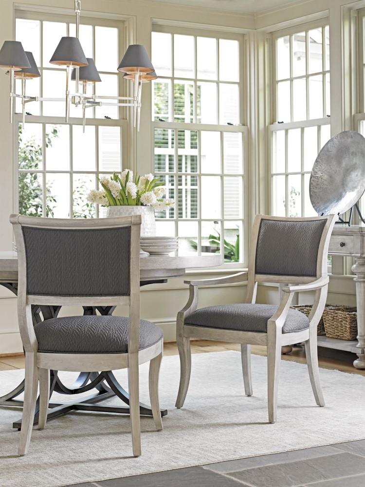 Lexington - Oyster Bay Eastport Arm Chair Gray - 714-881-40 veiw 3