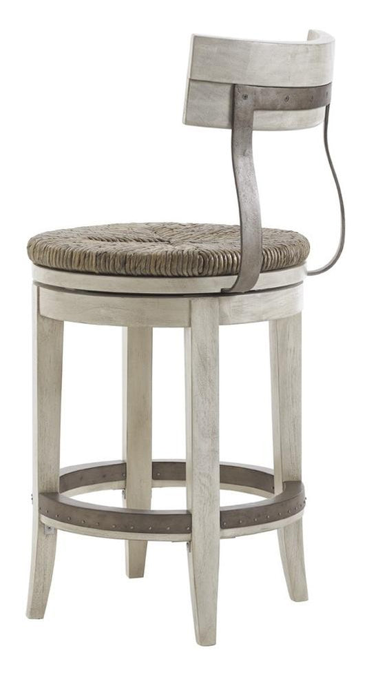 Lexington - Oyster Bay Merrick Swivel Counter Stool - 714-815-01 veiw 2