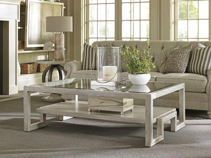 Lexington - Oyster Bay Saddlebrook Rectangular Cocktail Table - 714-943 veiw 3
