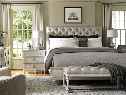 Lexington - Oyster Bay Sag Harbor Queen Tufted Upholstered Bed - 714-133C veiw 3