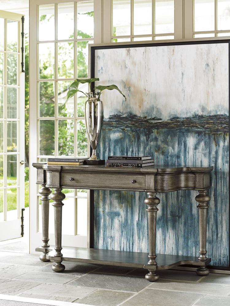 Lexington - Oyster Bay Sands Point Sideboard in Pelican Gray Finish - 717-869 veiw 3