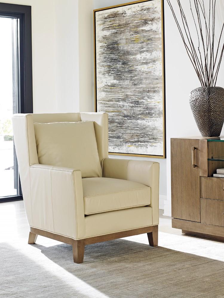 Lexington - Shadow Play Atlas Leather Chair - LL7861-11-40 veiw 2