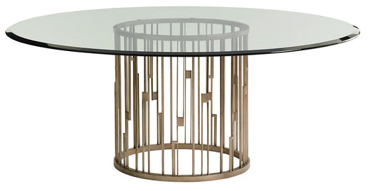 Lexington - Shadow Play Rendezvous 72in Round Glass Dining Table - 725-875-72C veiw 1