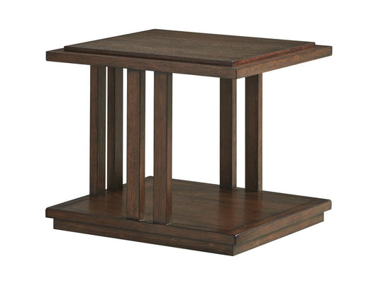 Lexington - Silverado Alvarado Rectangular End Table, Montecito - 740-950 veiw 1