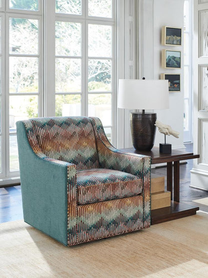 Lexington - Silverado Alvarado Rectangular End Table, Montecito - 740-950 veiw 3