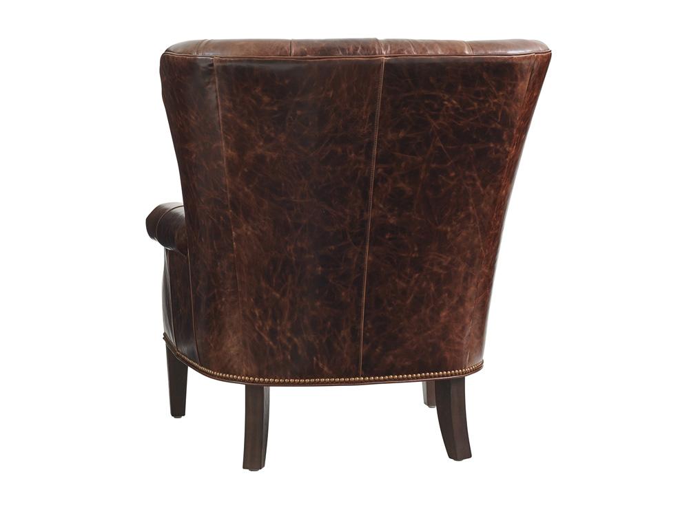 Lexington - Silverado Atwater Leather Chair, Walnut - LL7836-11-40 veiw 2