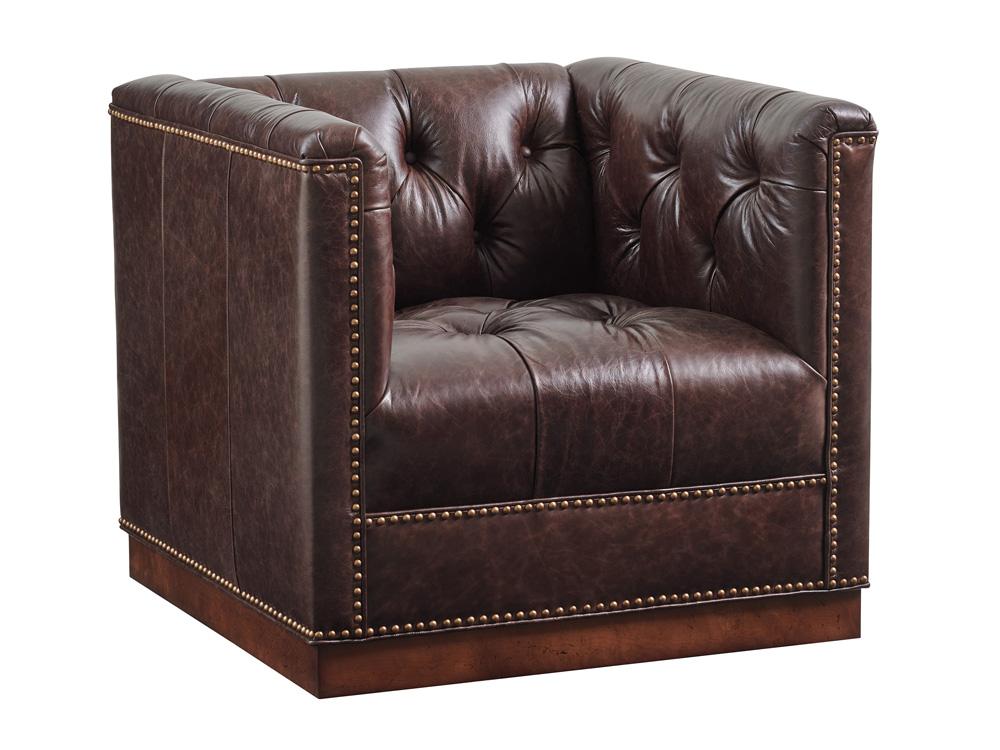 Lexington - Silverado Fremont Leather Swivel Chair, Umbria - LL7946-11SW-40 veiw 1