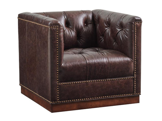 Lexington - Silverado Fremont Leather Swivel Chair, Umbria - LL7946-11SW-40 veiw 1