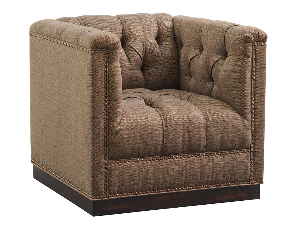 Lexington - Silverado Fremont Swivel Chair, Dark Mocha - 7946-11SW-40 veiw 1