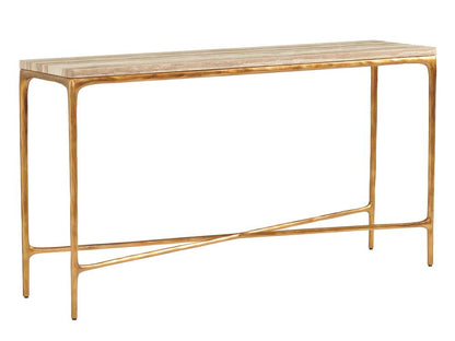 Lexington - Silverado Menlo Park Console With Stone Top, Montecito - 740-967 veiw 1