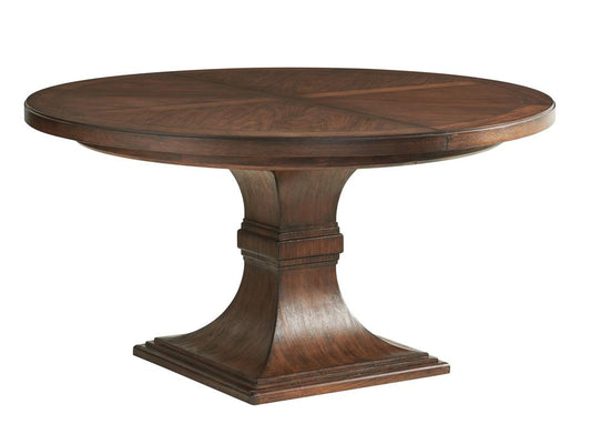 Lexington - Silverado Palo Alto Round Dining Table, Montecito - 740-875C veiw 1
