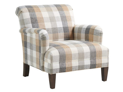 Lexington - Silverado Patterson Chair, Walnut - 7271-11-40 veiw 1