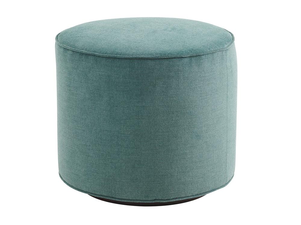 Lexington - Silverado Waverly Swivel Ottoman, Green - 7941-44SW-40 veiw 1