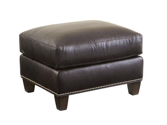 Lexington - Strada Leather Ottoman, Dark Brown - LL7728-44-40 veiw 1
