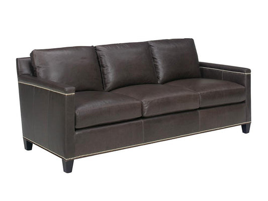 Lexington - Strada Leather Sofa, Dark Brown - LL7728-33-40 veiw 1