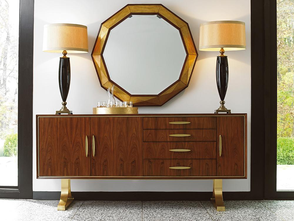 Lexington - Take Five Savoy Round Mirror, Ritz - 723-201 veiw 3