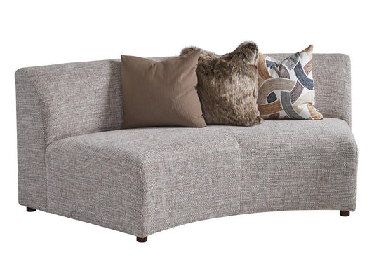 Lexington - Zanzibar Alston Armless Curved Sofa, Beige - 7662-83A-40 veiw 1