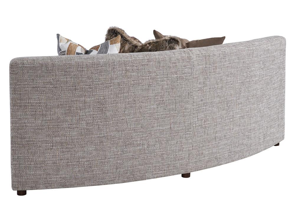 Lexington - Zanzibar Alston Armless Curved Sofa, Beige - 7662-83A-40 veiw 2